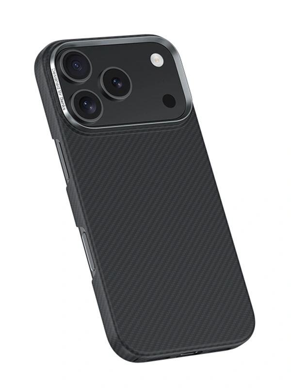 Benks iPhone 17 Pro Armor Air Kevlar dėklas, juoda, 2 nuotrauka